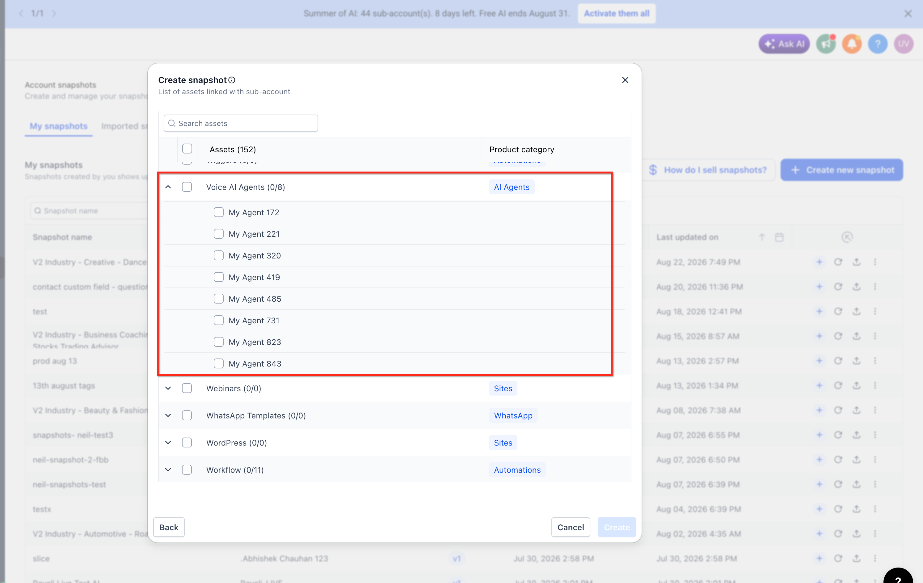 How to Set Up Snapshot Support for Flow-Based Voice AI Agents