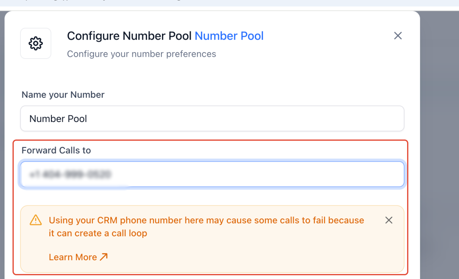 Avoiding Call Loops when routing calls to Internal Phone Numbers – Business Phone Number Call Loop Warning