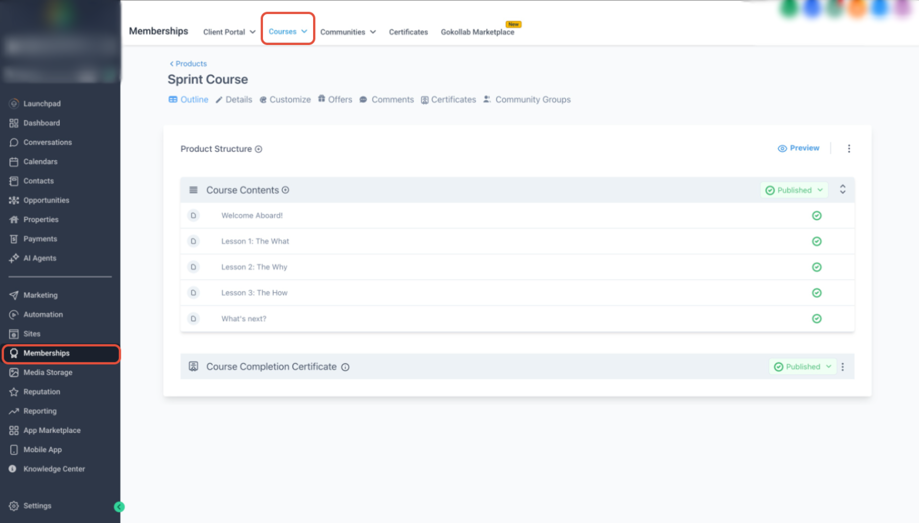 Build, Launch, and Sell Your Online Course – Click Create Product
