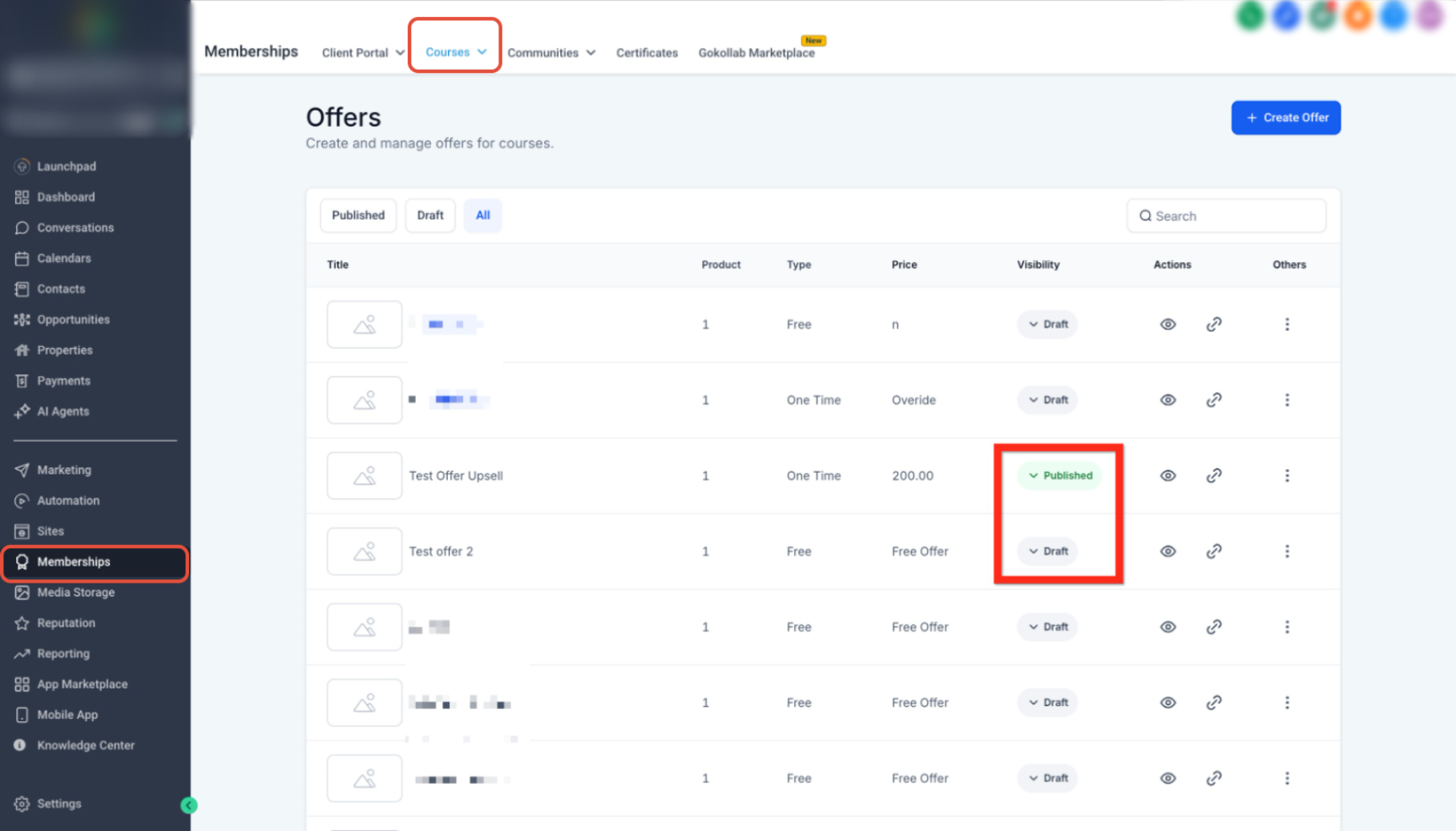 Build, Launch, and Sell Your Online Course – Click Save to finalize