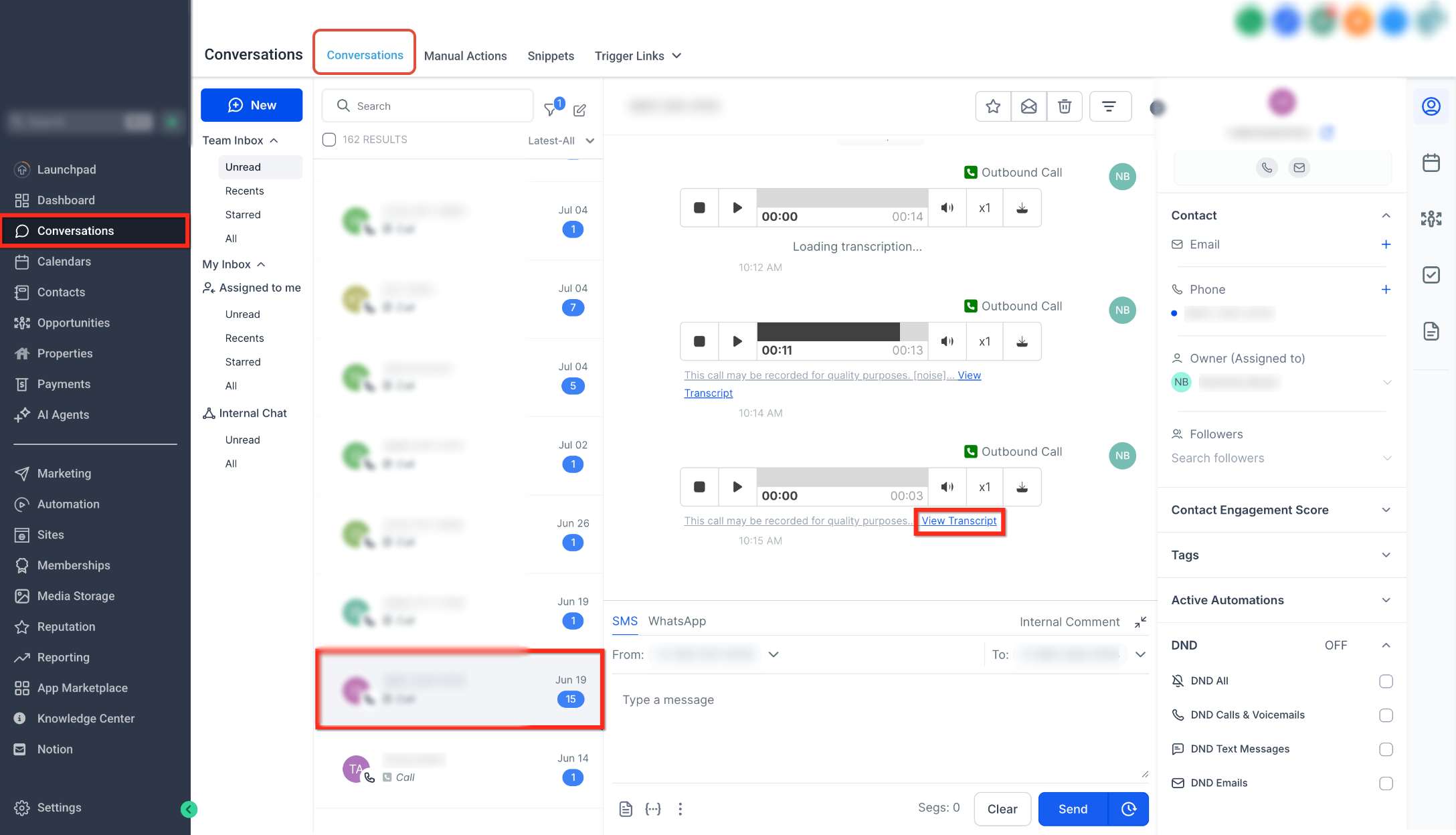 Call Transcriptions for Recorded Calls – How to Find the Call Transcriptions