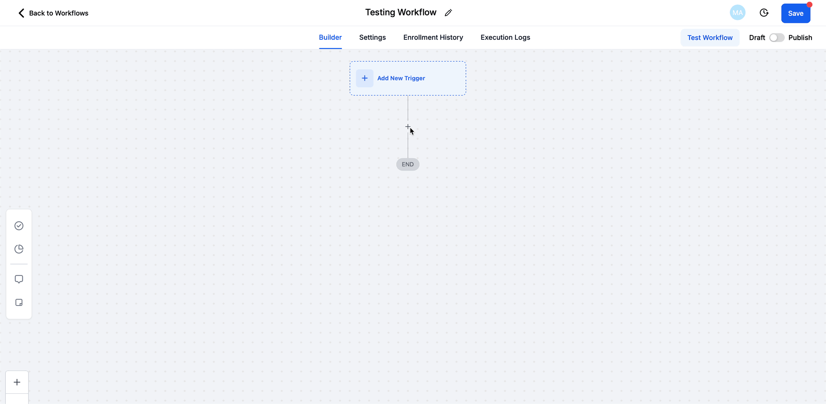 Create and Use Text and Email Snippets – Workflow Send SMS action demonstrating selection of reusable message content from Templates