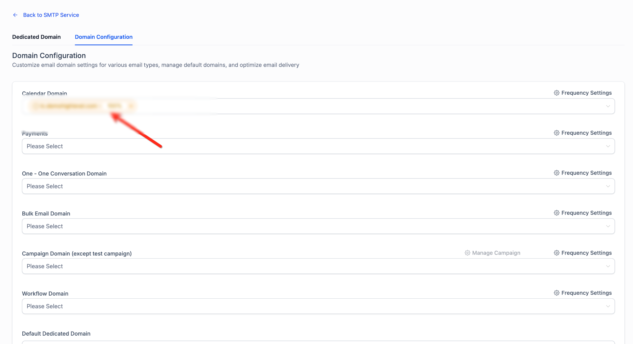 Dedicated Email Sending Domains Overview & Setup – Configure Domain Assignments