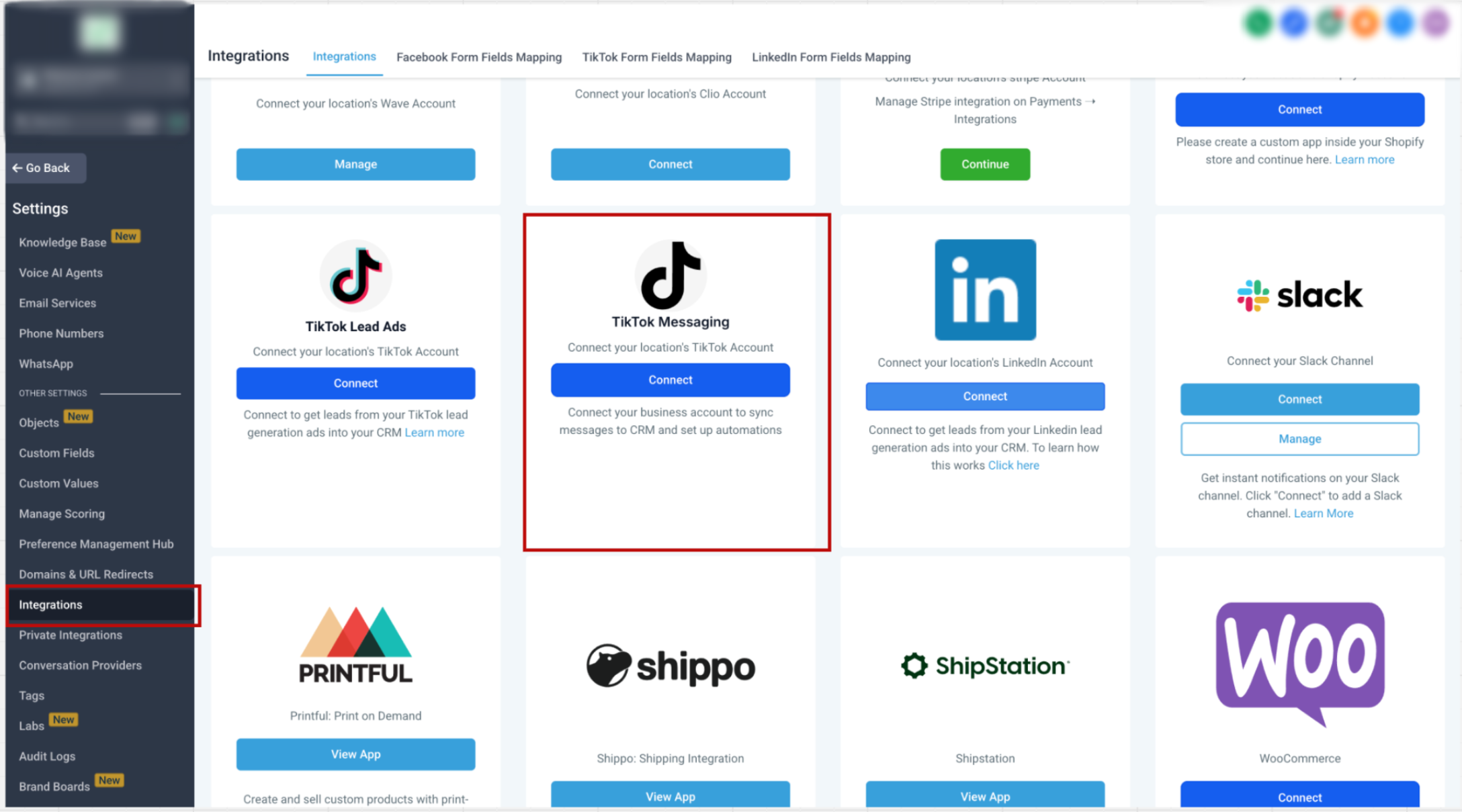 Guide to TikTok Messaging & Comment automation – Before proceeding, make sure your TikTok accounts are integrated with your Subaccount. Go to Subaccount > Set…