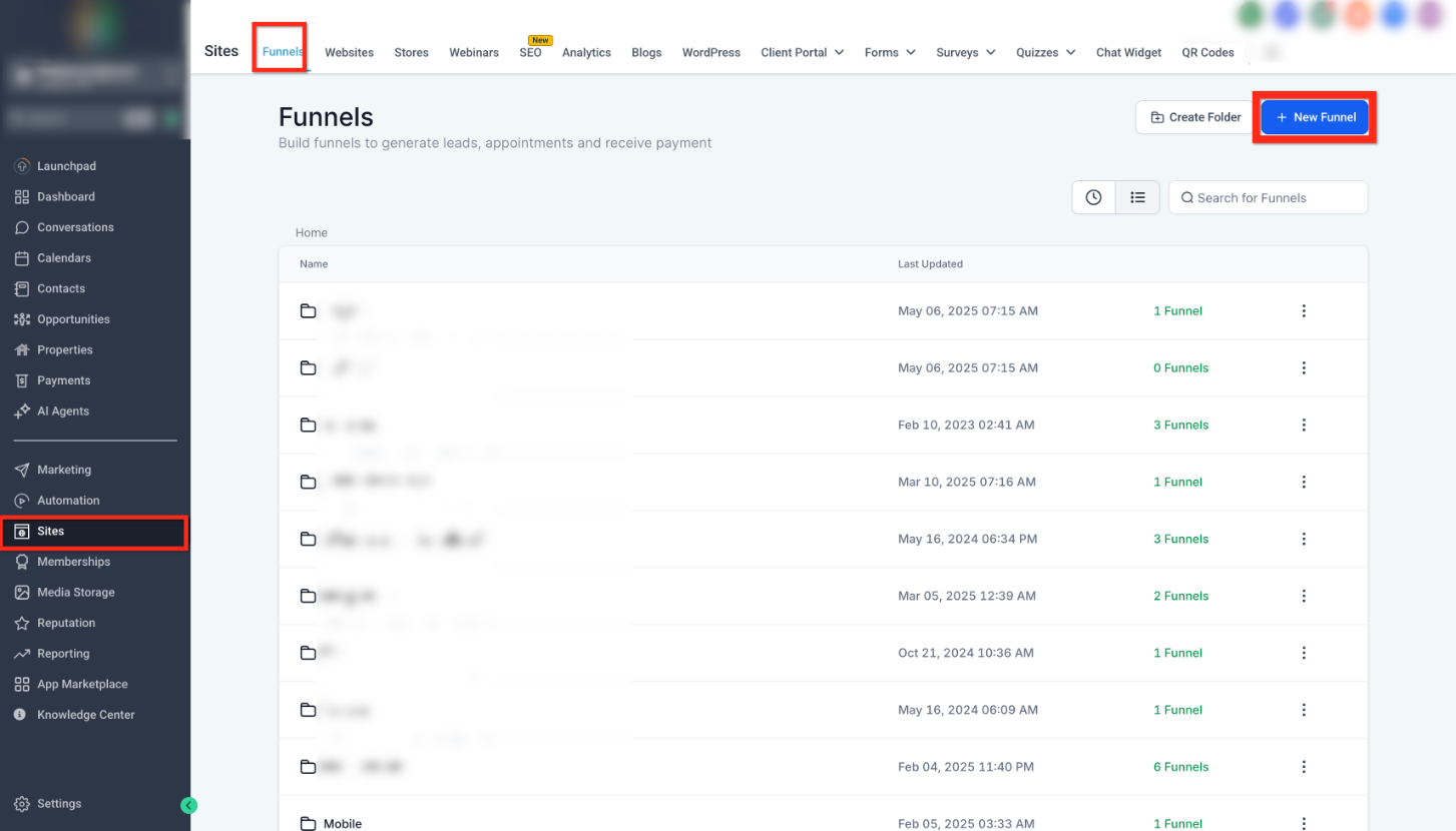 How to Create a Funnel Using Templates, Forms, and a Custom Domain – Choose a Funnel Template