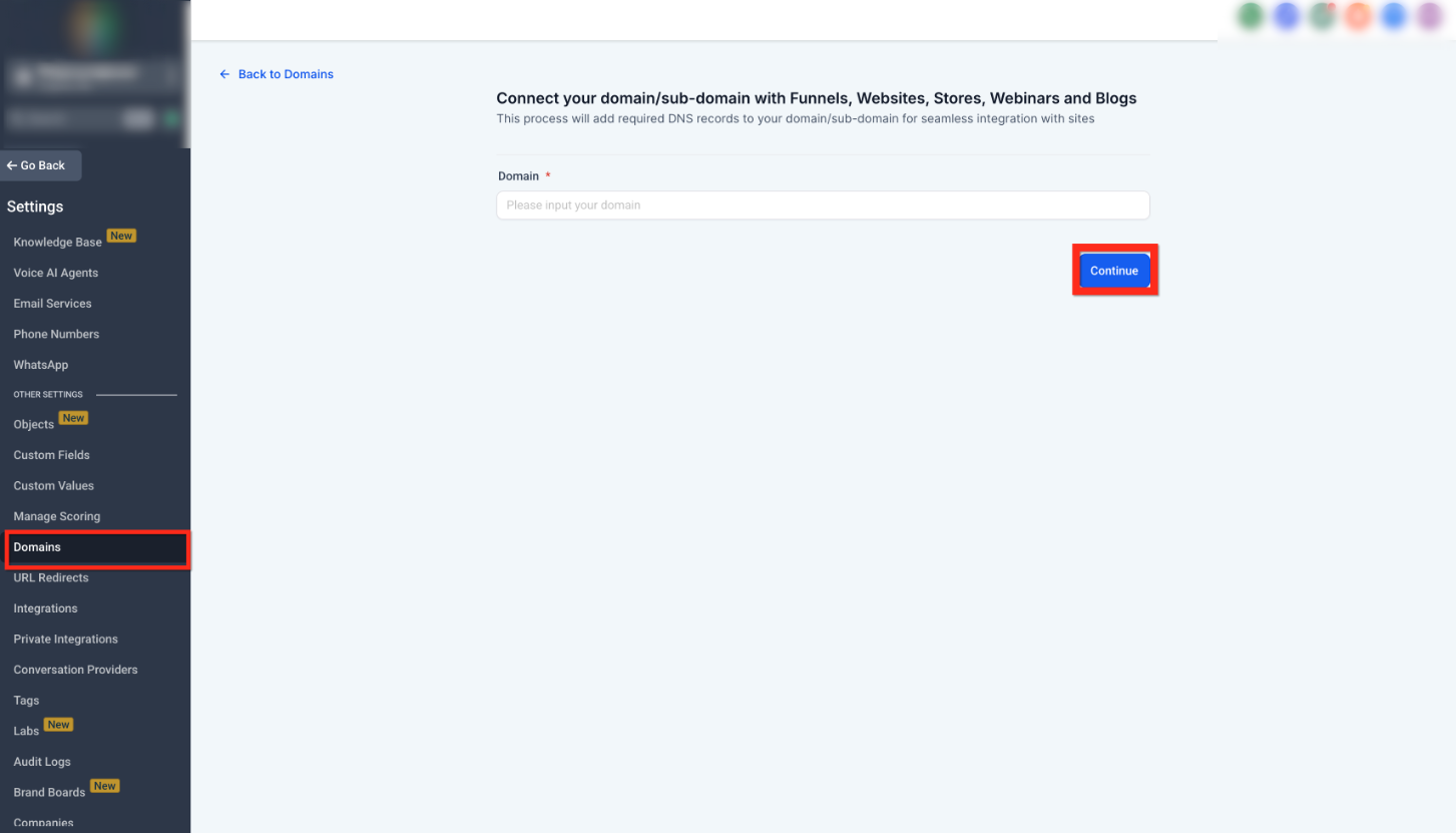 How to Create a Funnel Using Templates, Forms, and a Custom Domain – Connect a Custom Domain