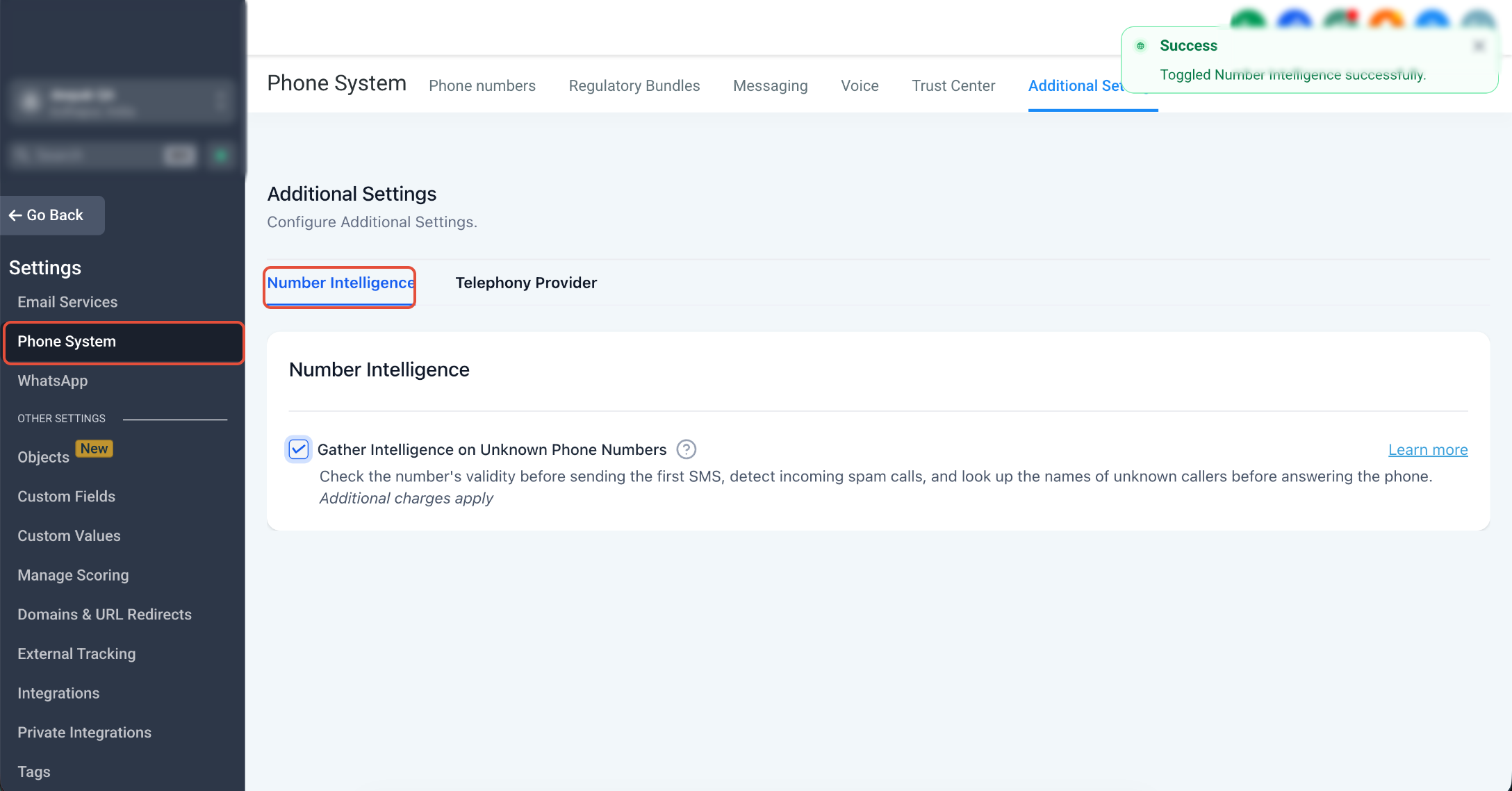 How to Reduce Inbound Spam Calls – Step 1: Turn on Number Intelligence