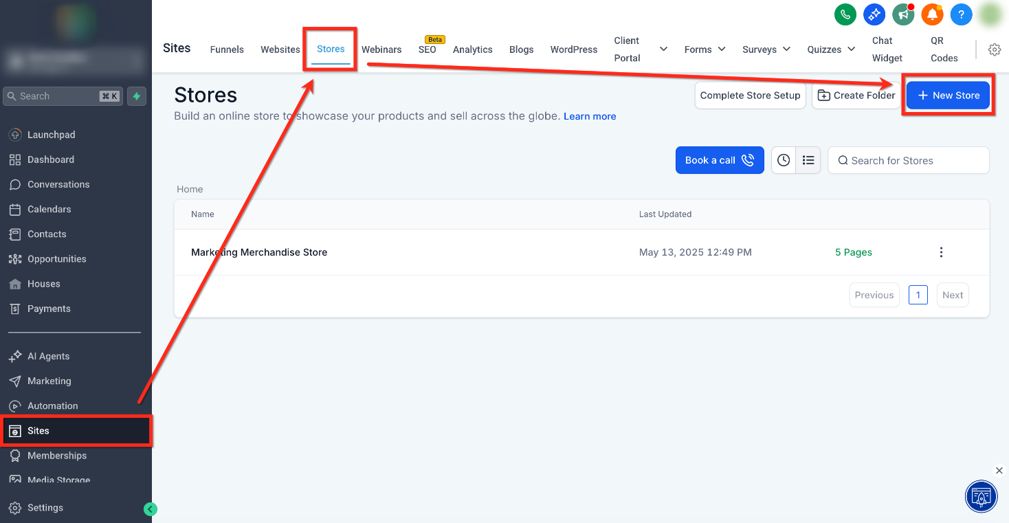 How to Sell Gift Cards – Step 1: Open or Create a Store