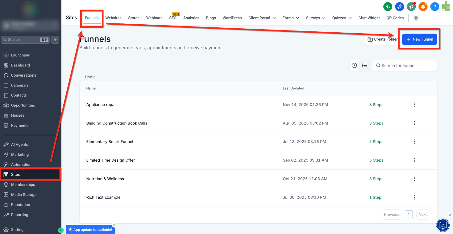 How to Sell Gift Cards – Step 3: Select Form