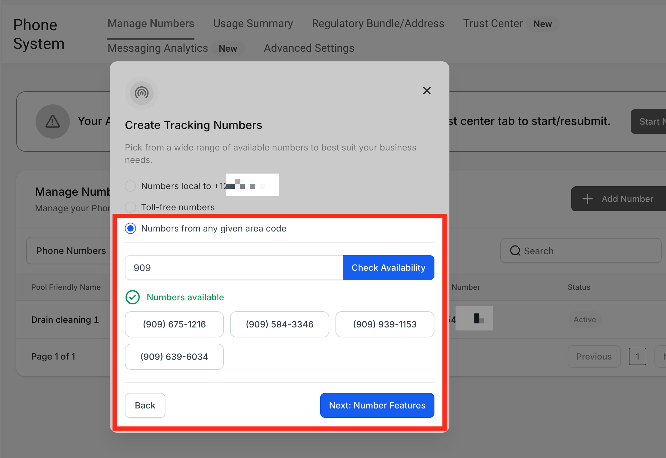 How to Set Up Call Tracking (Number Pool) – Any area code numbers