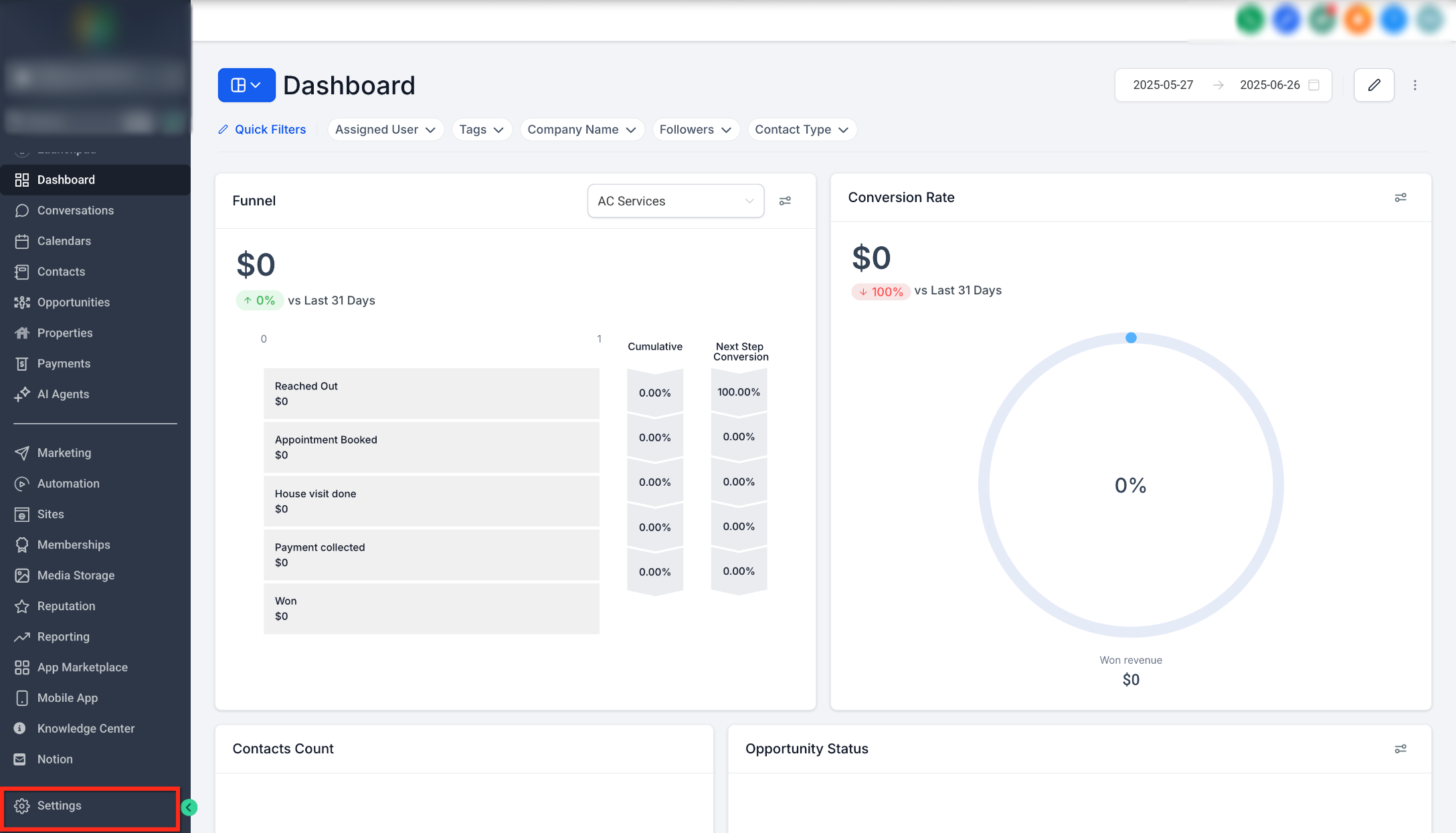 Regulatory Bundle and Address Creation for Sub-Accounts – Step 1: Open Regulatory Bundle/Address