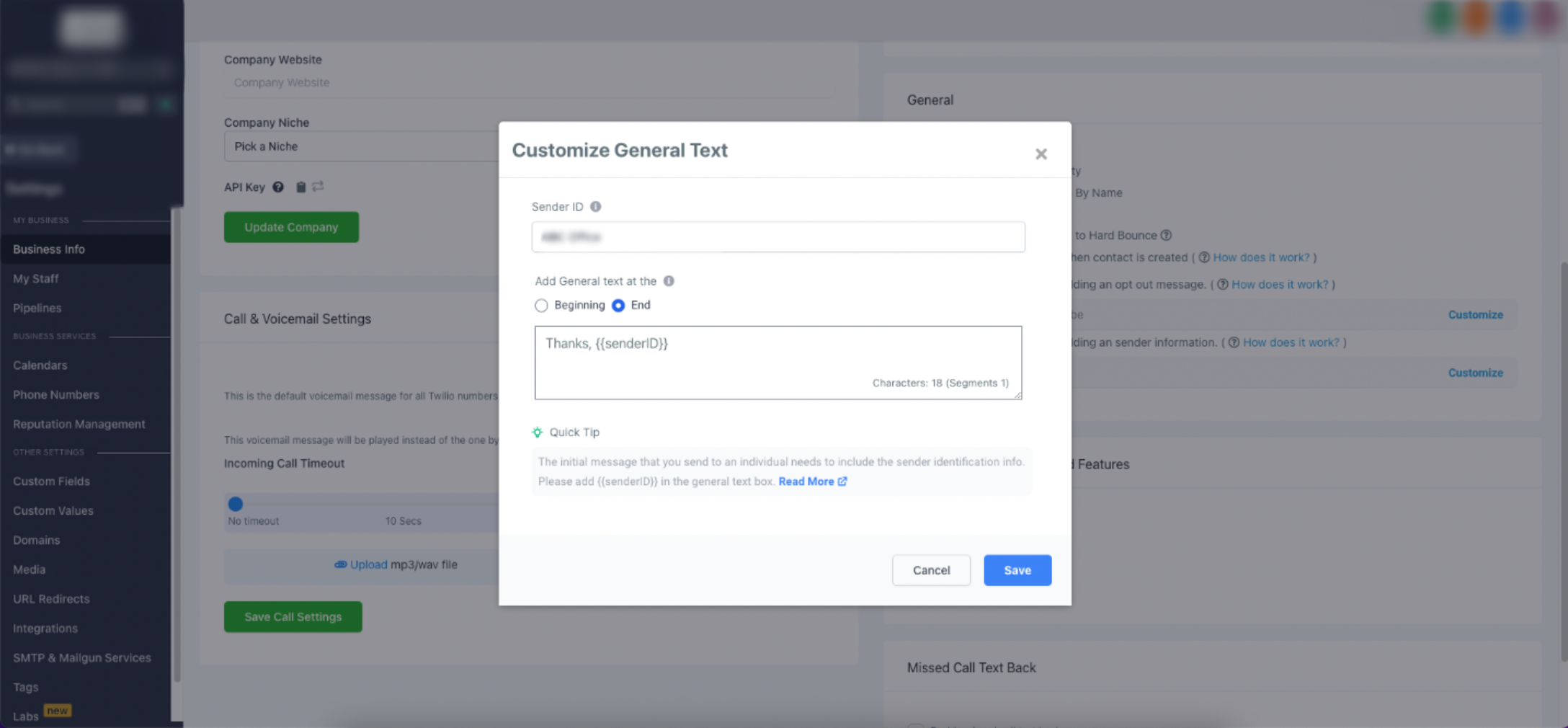 SMS Compliance Guide: Consent, Opt-Outs, and Sending Limits – How can I customize the opt-out message?