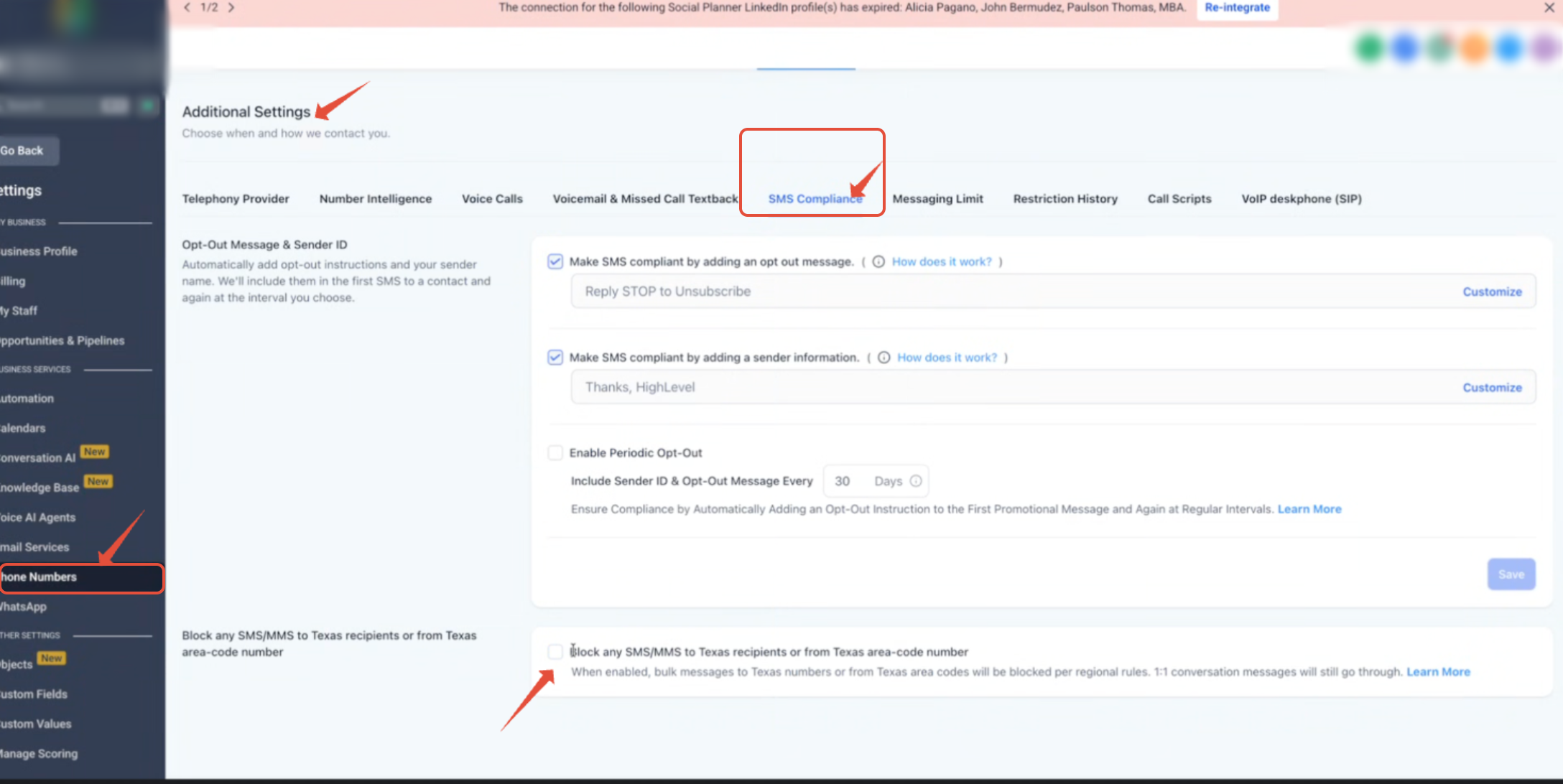 Texas Mini-TCPA Law: What You Need to Know (Effective Sept. 1, 2025) – What Should I Do as a Lead Connector Customer?