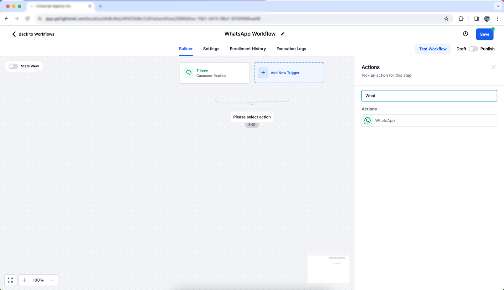 WhatsApp – Workflow Integration – Step 3: Choose the Sending Phone Number