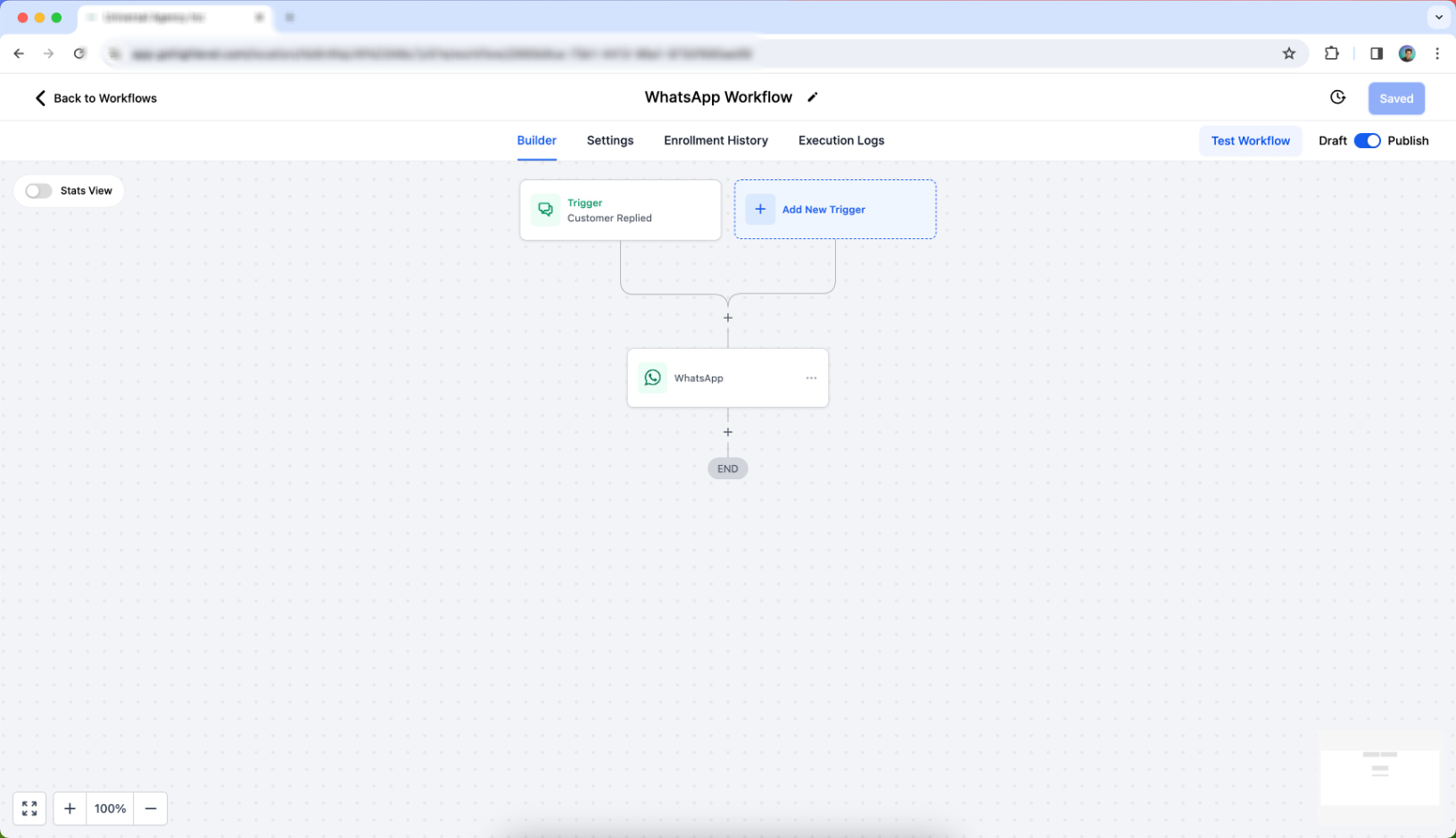 WhatsApp – Workflow Integration – Step 6: Save & Activate the Workflow
