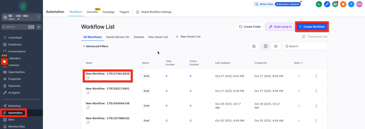 Workflow Settings – Overview – How to Access Workflow Settings